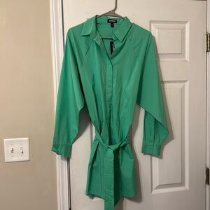 Express Portofino shirt dress